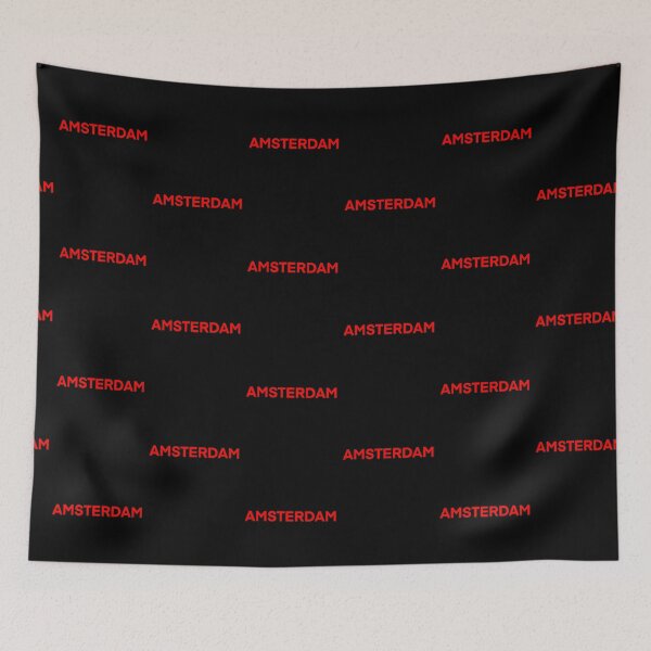 Item preview, Amsterdam red and black designed and sold by Lj101303.