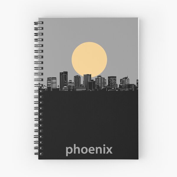 Item preview, phoenix skyline minimal designed and sold by BekimART2.