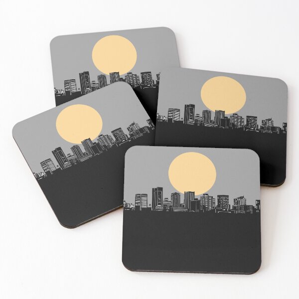 Item preview, phoenix skyline minimal designed and sold by BekimART2.