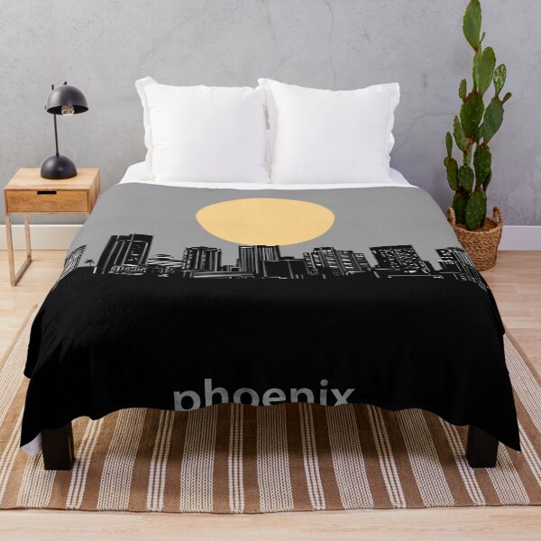 Item preview, phoenix skyline minimal designed and sold by BekimART2.