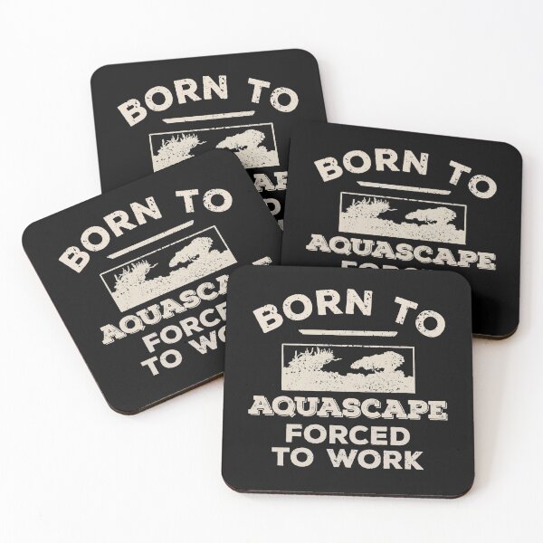 Item preview, Born To Aquascape, Forced To Work Funny Gift For Aquascapers designed and sold by JokeGysen.