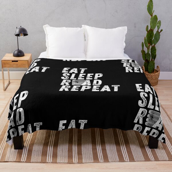 Item preview, Eat Sleep Read Repeat | Bibliophile designed and sold by itsokaybyme.