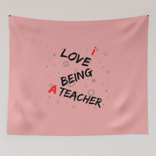 Item preview, I Love Being A Teacher nice idea T-shirt designed and sold by lhousshop.
