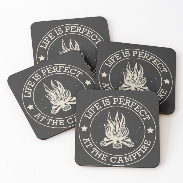 Item preview, Life is perfect at the campfire - for campfire romantics designed and sold by Freetimebm.