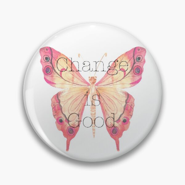 Item preview, Watercolor Butterfly Change is Good  designed and sold by YELLOWCITY806.