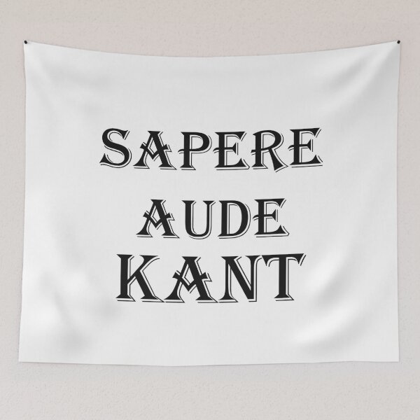 Item preview, Sapere Aude Kant Mask designed and sold by Shop us .