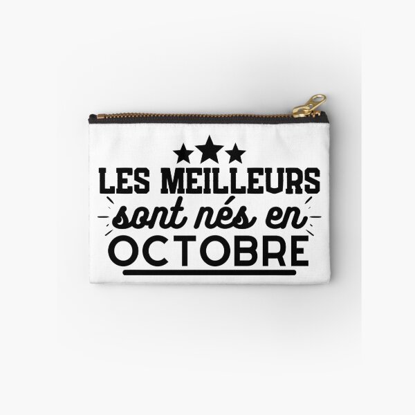 Aperçu de l'œuvre Les meilleurs sont nés en octobre. anniversaire créée et vendue par Stoba.