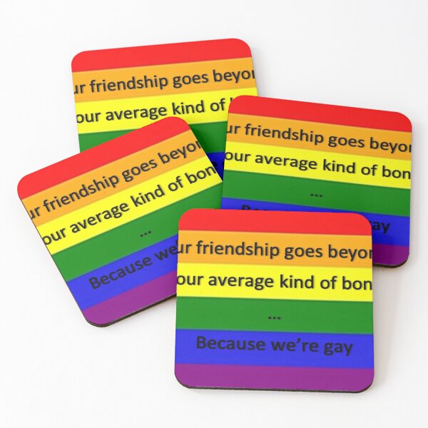 Item preview, DEH Edit: Because We're Gay designed and sold by ImogenSmiley.