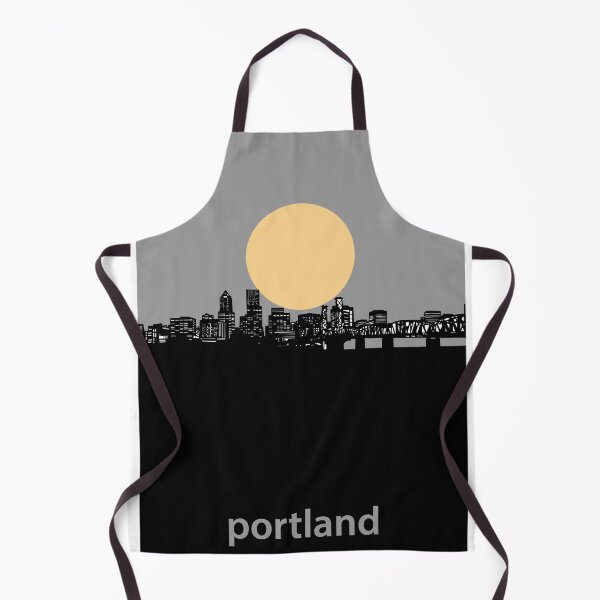 Item preview, portland skyline minimal designed and sold by BekimART2.