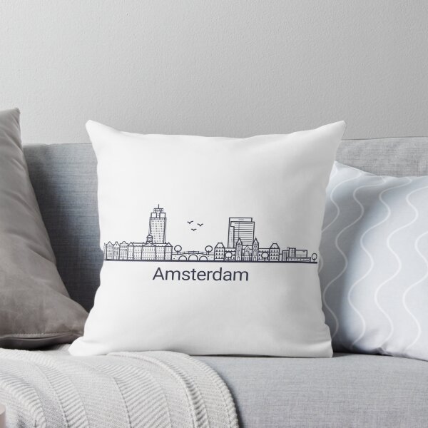 Item preview, Amsterdam skyline designed and sold by madsunstd.