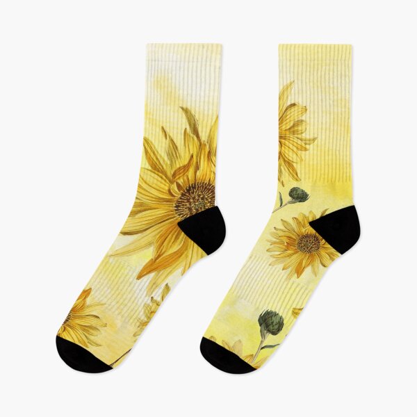 Artikelvorschau, Watercolor Sunflower III entworfen und verkauft von B & K     Store.