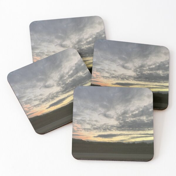 Item preview, Sunset over the North Carolina mountain ridge designed and sold by Taleta Hollis.