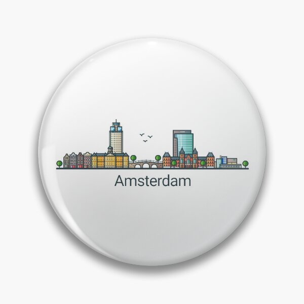 Artikelvorschau, Amsterdam Skyline entworfen und verkauft von madsunstd.