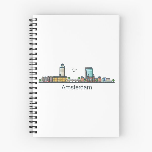 Artikelvorschau, Amsterdam Skyline entworfen und verkauft von madsunstd.
