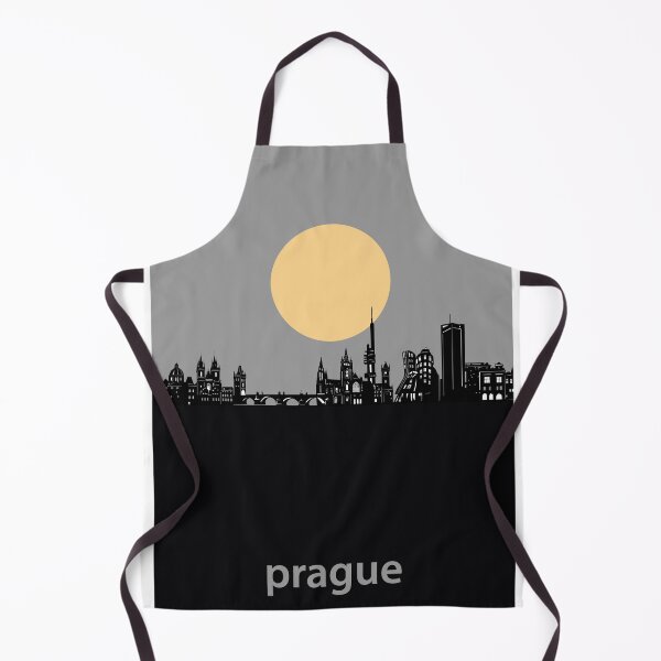 Item preview, prague skyline minimal designed and sold by BekimART2.