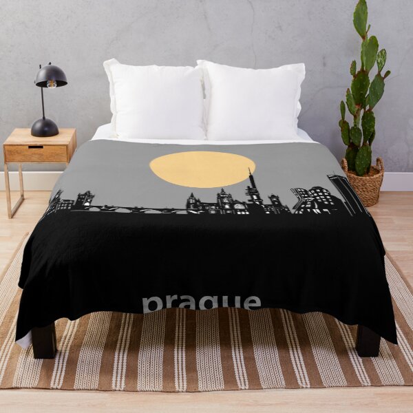 Item preview, prague skyline minimal designed and sold by BekimART2.
