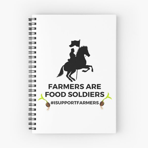 Item preview, Farmers are food soldiers | I support our Farmers | Stand with Farmers designed and sold by FitBeast.