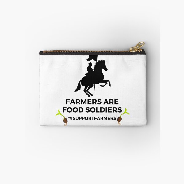 Item preview, Farmers are food soldiers | I support our Farmers | Stand with Farmers designed and sold by FitBeast.