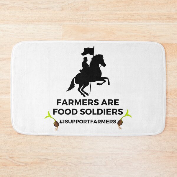 Item preview, Farmers are food soldiers | I support our Farmers | Stand with Farmers designed and sold by FitBeast.