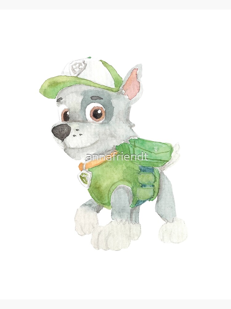 Skye Paw Patrol Postcard for Sale by docubazar7