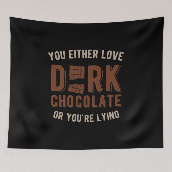 Item preview, Funny Dark Chocolate designed and sold by artworkbyrihen.