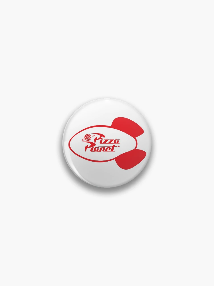 Pizza Planet Rocket Logo Pin for Sale by Anna Nelson Redbubble