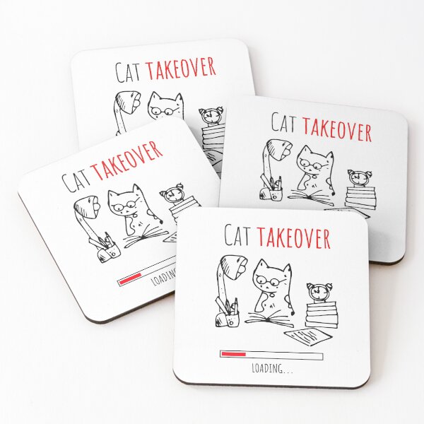 Item preview, Cat Takeover designed and sold by sketchypages.