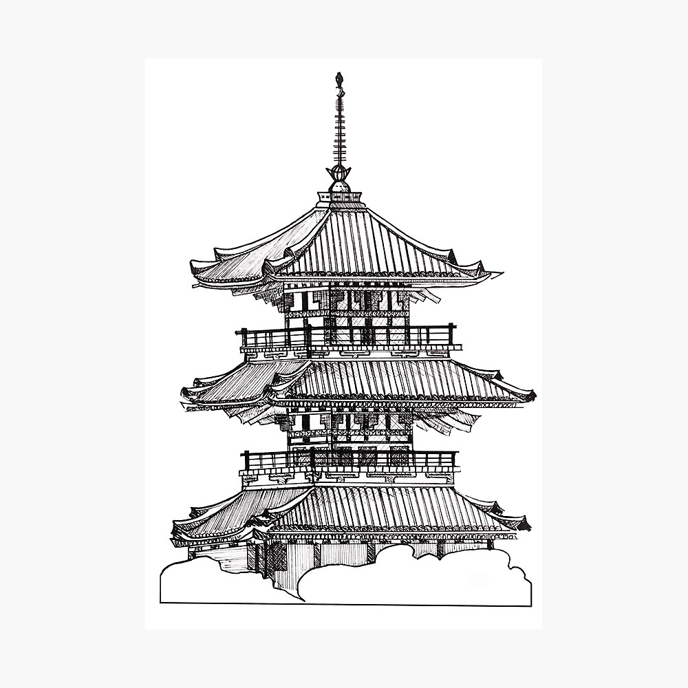 Japanese Pagoda by beamace on DeviantArt