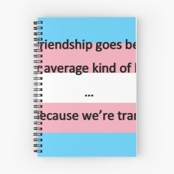 Item preview, DEH Edit: Because We're Trans designed and sold by ImogenSmiley.