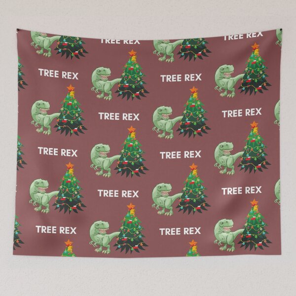 Item preview, Christmas dinosaur tree rex designed and sold by Aesthynova.