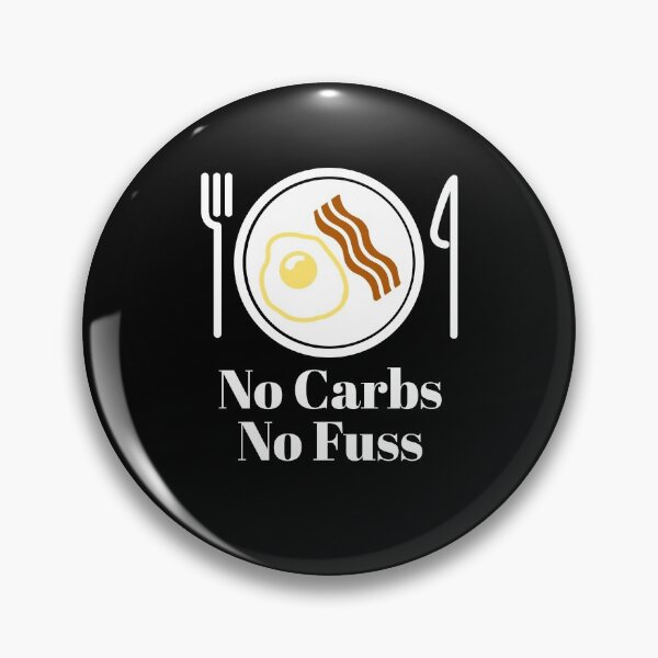 Item preview, No Carbs No Fuss designed and sold by stevenwoodcock.