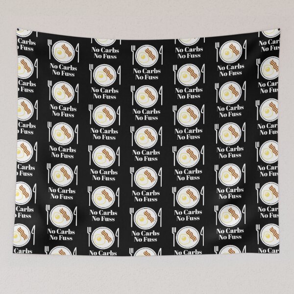 Item preview, No Carbs No Fuss designed and sold by stevenwoodcock.