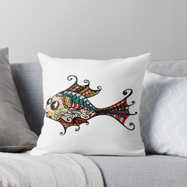 Item preview, Ugly Colourful Fish Fishing Hobby Sea Ocean  designed and sold by cattiktoks1718.