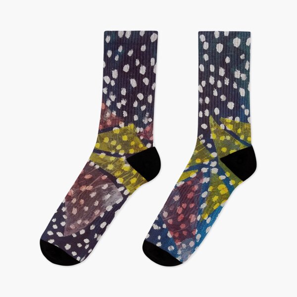 Artikelvorschau, Schnee Flower_ abstraktes buntes Muster entworfen und verkauft von OhStudioWonder.