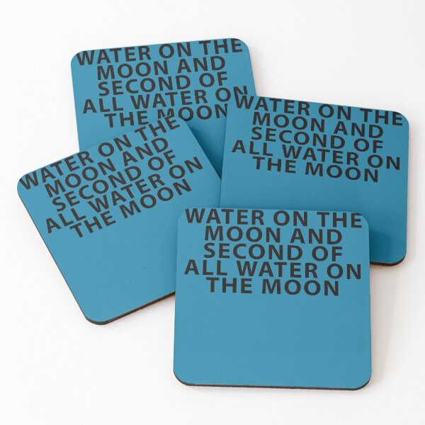 Item preview, First of all Water on the Moon designed and sold by Shujii.
