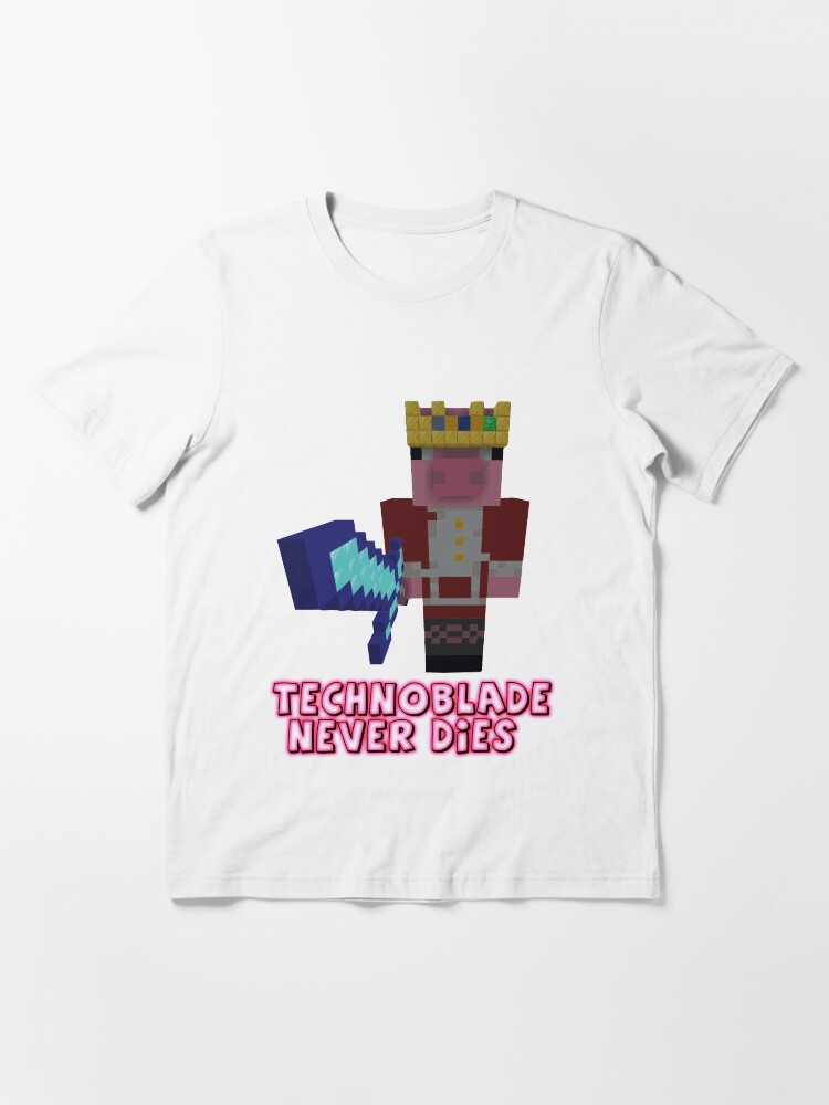 technoblade never dies moletom com capuz