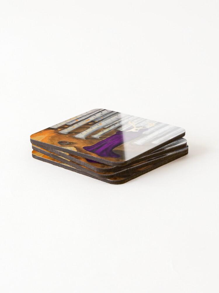 Thumbnail 4 of 5, Coasters (Set of 4), Ancient Rituals designed and sold by galacticdragon.
