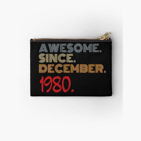 Item preview, 40th Birthday Gift,Vintage 1980, Personalized December Birthday Gift, 1980 Birthday, 40th Birthday Hoodie, Laptop Skins, scraf, mobile cases, face masks designed and sold by kenganalashish.