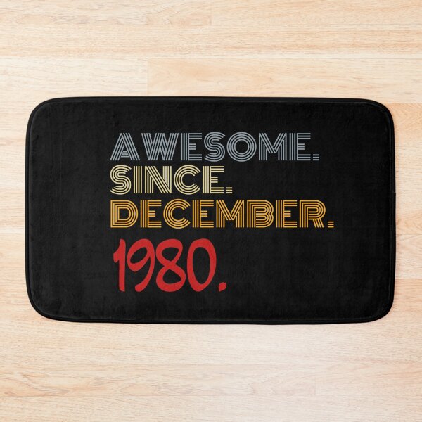 Item preview, 40th Birthday Gift,Vintage 1980, Personalized December Birthday Gift, 1980 Birthday, 40th Birthday Hoodie, Laptop Skins, scraf, mobile cases, face masks designed and sold by kenganalashish.