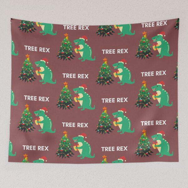 Item preview, Christmas dinosaur tree rex designed and sold by Aesthynova.