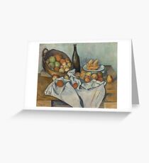 Paul Cezanne - The Basket of Apples 1893 Greeting Card
