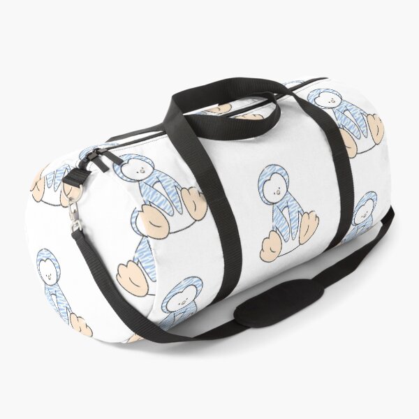 Item preview, Animal Print Penguin (Blue zebra) designed and sold by gross-girl99.