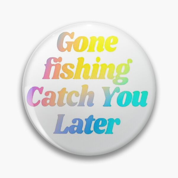 Item preview, Fishing Quotes Saying Hhh four sticker pack designed and sold by NancyArtDesigns.
