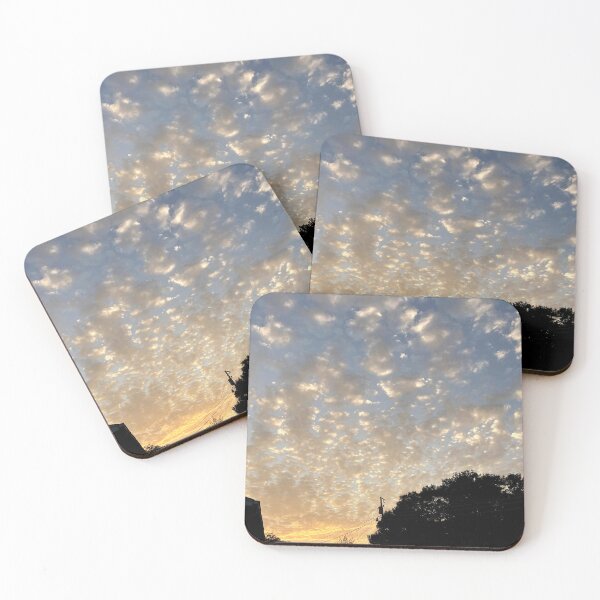 Item preview, Sunset appeared to be a golden glow through the clouds designed and sold by Taleta Hollis.