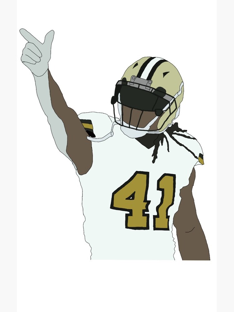 Alvin Kamara jersey presentation - NOLA Gold Rugby