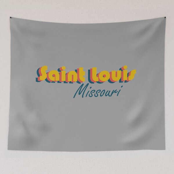 Item preview, Saint Louis Missouri Retro Design designed and sold by MaryaMeerkat.