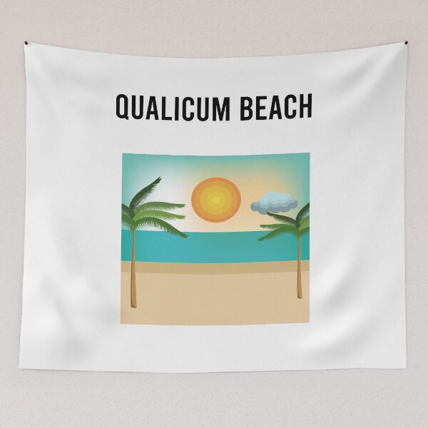 Item preview, White Qualicum Beach designed and sold by DamaliePierre.