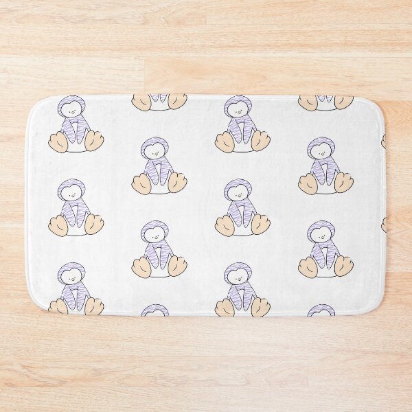 Item preview, Animal Print Penguin (purple zebra) designed and sold by gross-girl99.