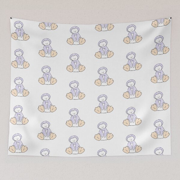 Item preview, Animal Print Penguin (purple zebra) designed and sold by gross-girl99.