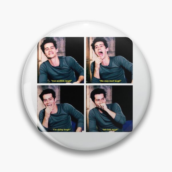 Aperçu de l'œuvre dylan obrien en riant créée et vendue par hippydoda.